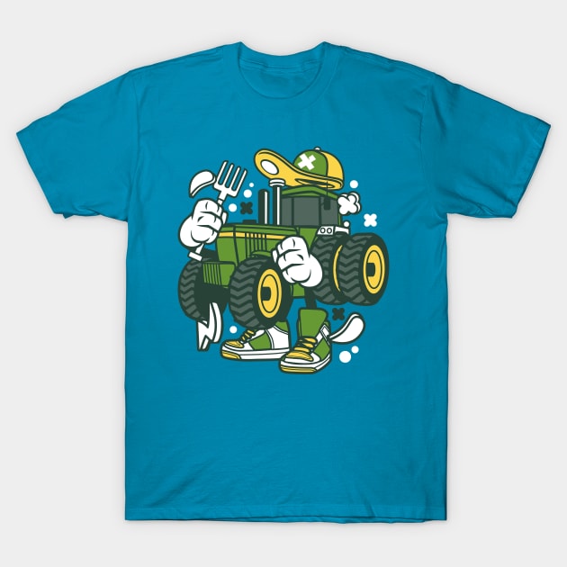 Tractorhead T-Shirt by Superfunky